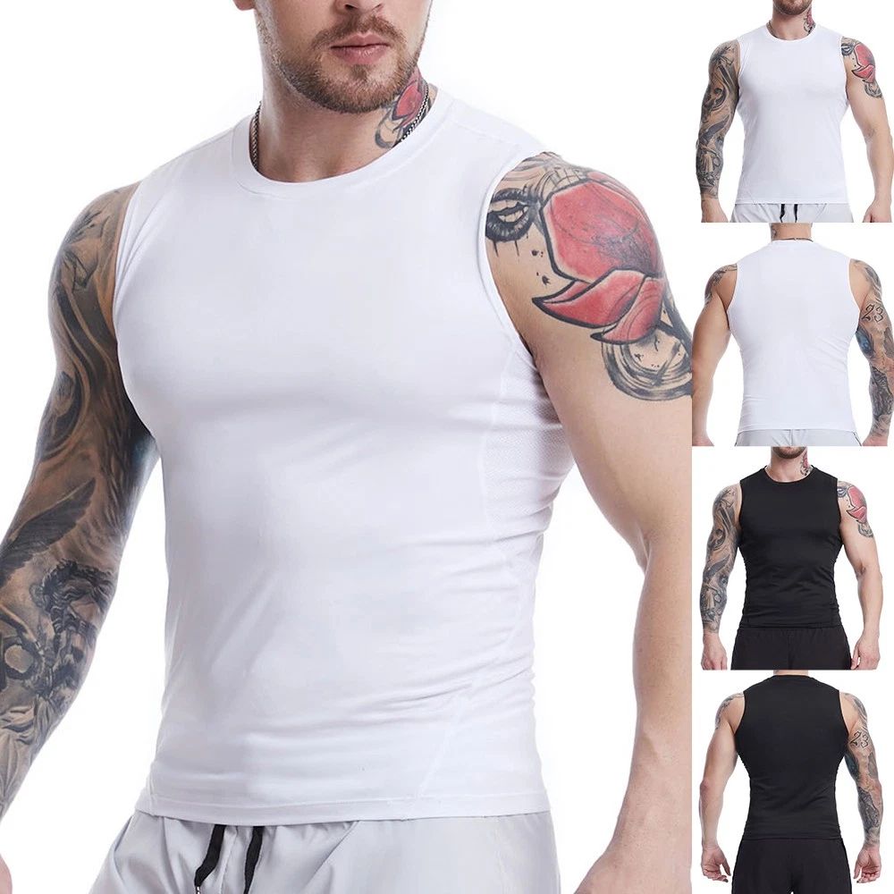 Mens Sports Tank Tops Summer Training Gym Muscle Plain Bodybuilding Vest T Shirt Unisex T-shirt, Sweatshirt, Hoodie, Long Sleeve Tee - T-Shirt, Sweatshirt, Hoodie