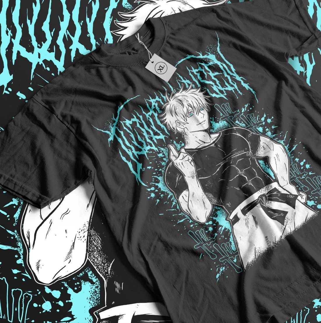 Gojo Satoru T-Shirt Jujutsu Kaisen Nanami Anime Horror Funny Gift Shirt All Size Unisex T-shirt, Sweatshirt, Hoodie, Long Sleeve Tee - T-Shirt, Sweatshirt, Hoodie