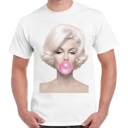Marilyn Monroe Bubble Gum Funny Gift Present Retro Vintage Unisex T Shirt 1741 Unisex T-shirt, Sweatshirt, Hoodie, Long Sleeve Tee - T-Shirt, Sweatshirt, Hoodie