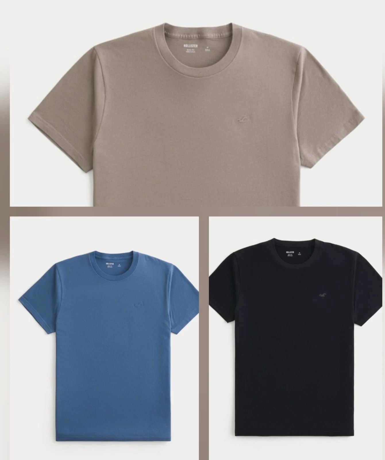HOLLISTER T-SHIRT MEN'S MEDIUM & LARGE 100% COTTON NEW ICON Unisex T-shirt, Sweatshirt, Hoodie, Long Sleeve Tee - T-Shirt, Sweatshirt, Hoodie