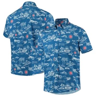 Chicago Cubs Ocean Breeze Hawaiian Shirt Unisex T-shirt, Sweatshirt, Hoodie, Long Sleeve Tee - T-Shirt, Sweatshirt, Hoodie