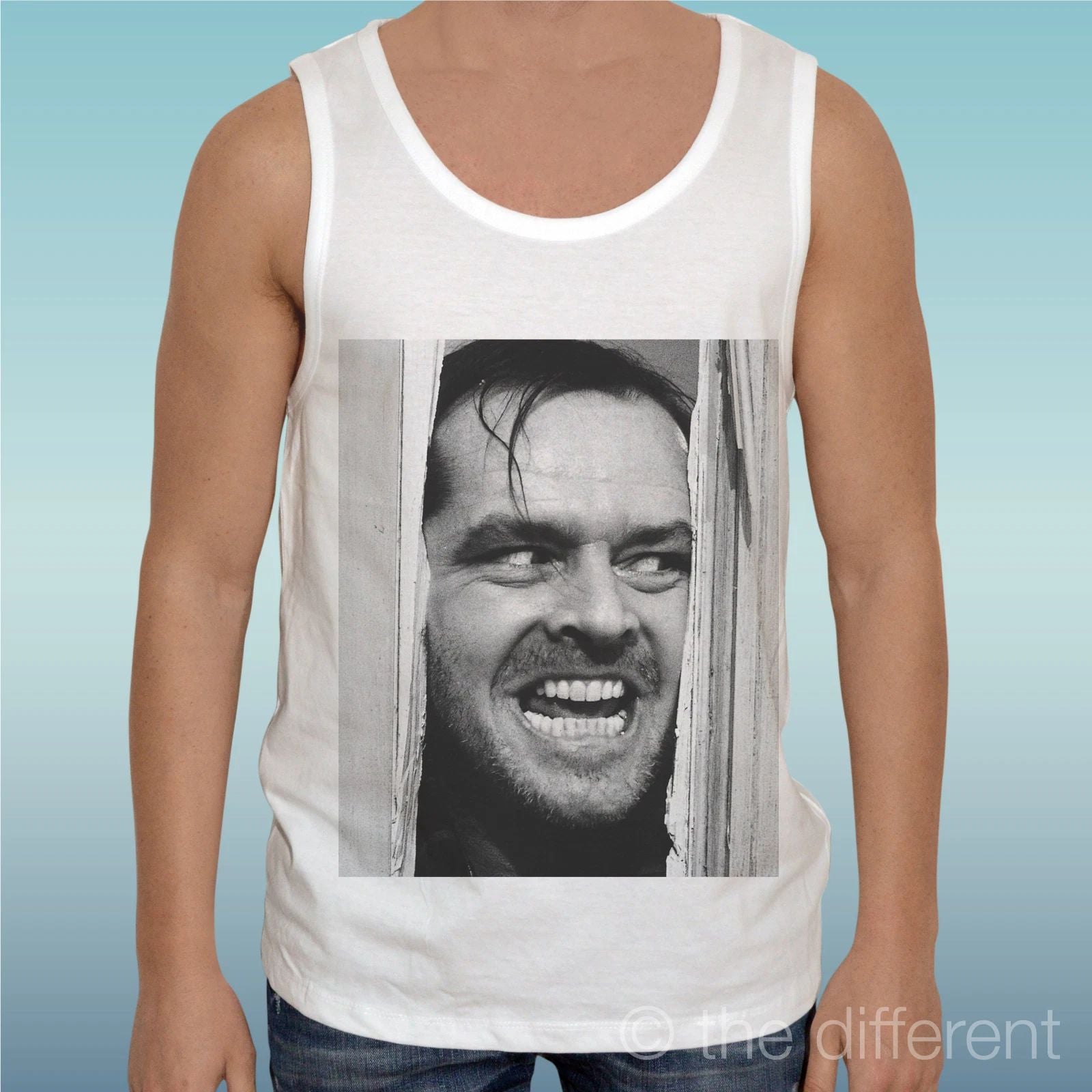 Canotta T-Shirt " Shining Jack Nicholson Film STANLEY Kubrick " Gift Idea Unisex T-shirt, Sweatshirt, Hoodie, Long Sleeve Tee - T-Shirt, Sweatshirt, Hoodie