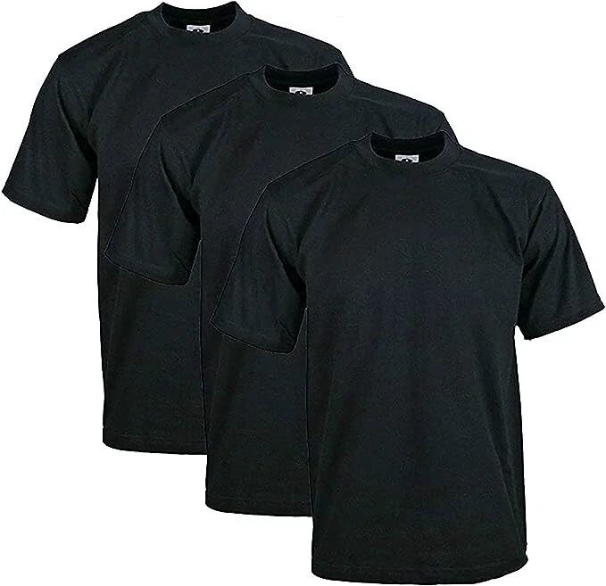 Pro Club Men's 3-Pack Heavyweight Cotton Short Sleeve Crew Neck T-Shirt, X-Large Unisex T-shirt, Sweatshirt, Hoodie, Long Sleeve Tee - T-Shirt, Sweatshirt, Hoodie