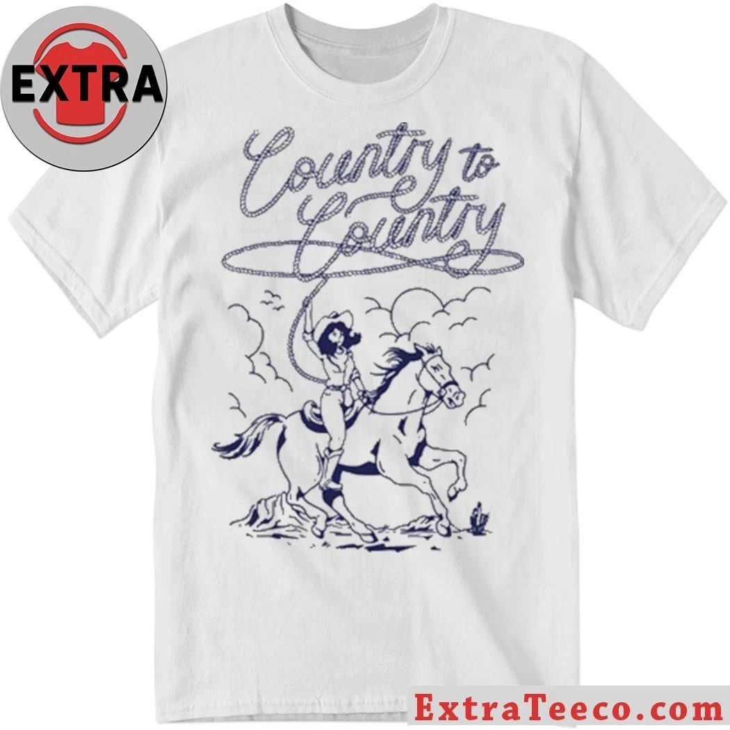 Original Country To Country 2026 Tour Rodeo Rider T-Shirt Unisex T-shirt, Sweatshirt, Hoodie, Long Sleeve Tee - T-Shirt, Sweatshirt, Hoodie