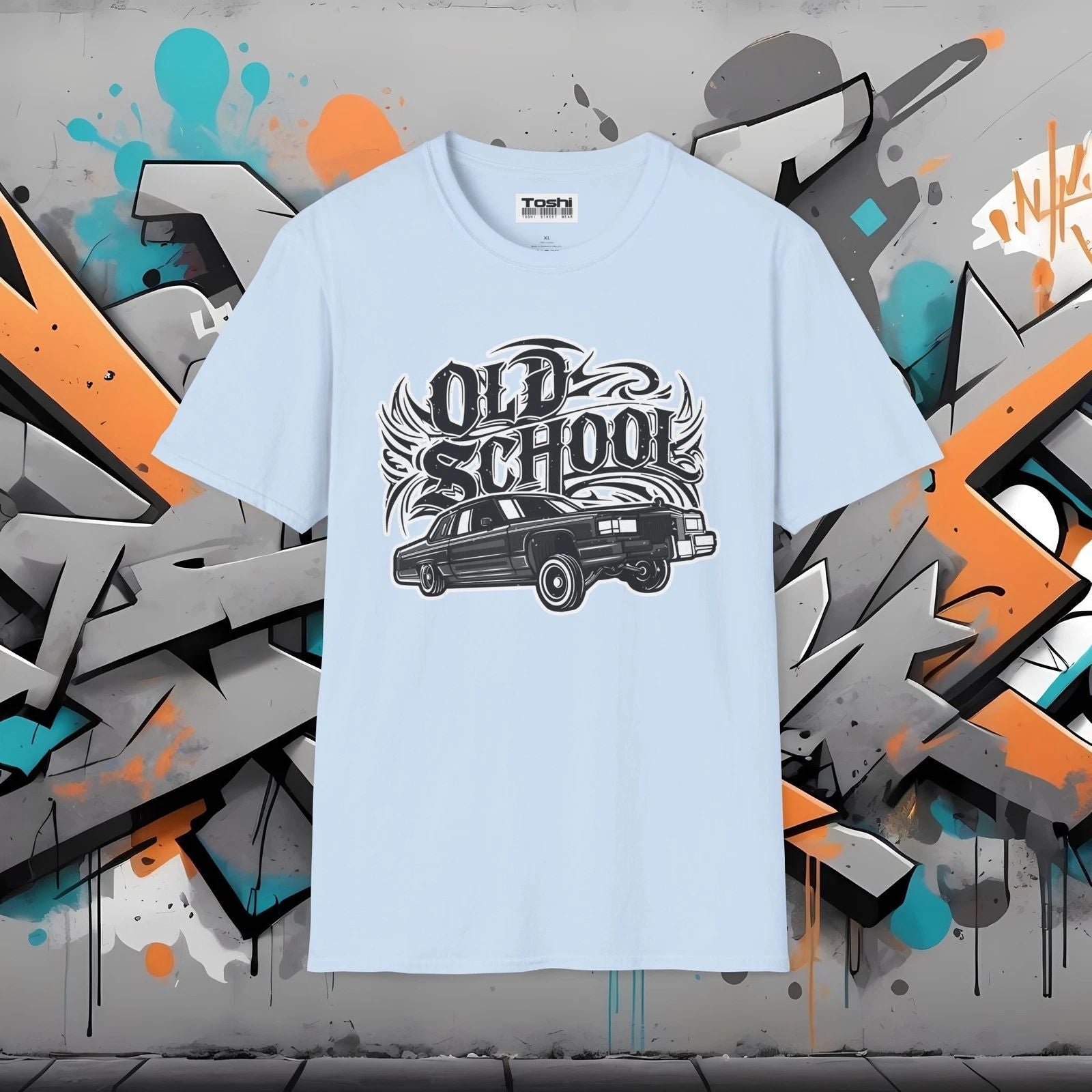 Old School Lowrider Tee Unisex Adult T-Shirt - Gangsta Rap West Coast Hip-Hop Unisex T-shirt, Sweatshirt, Hoodie, Long Sleeve Tee - T-Shirt, Sweatshirt, Hoodie