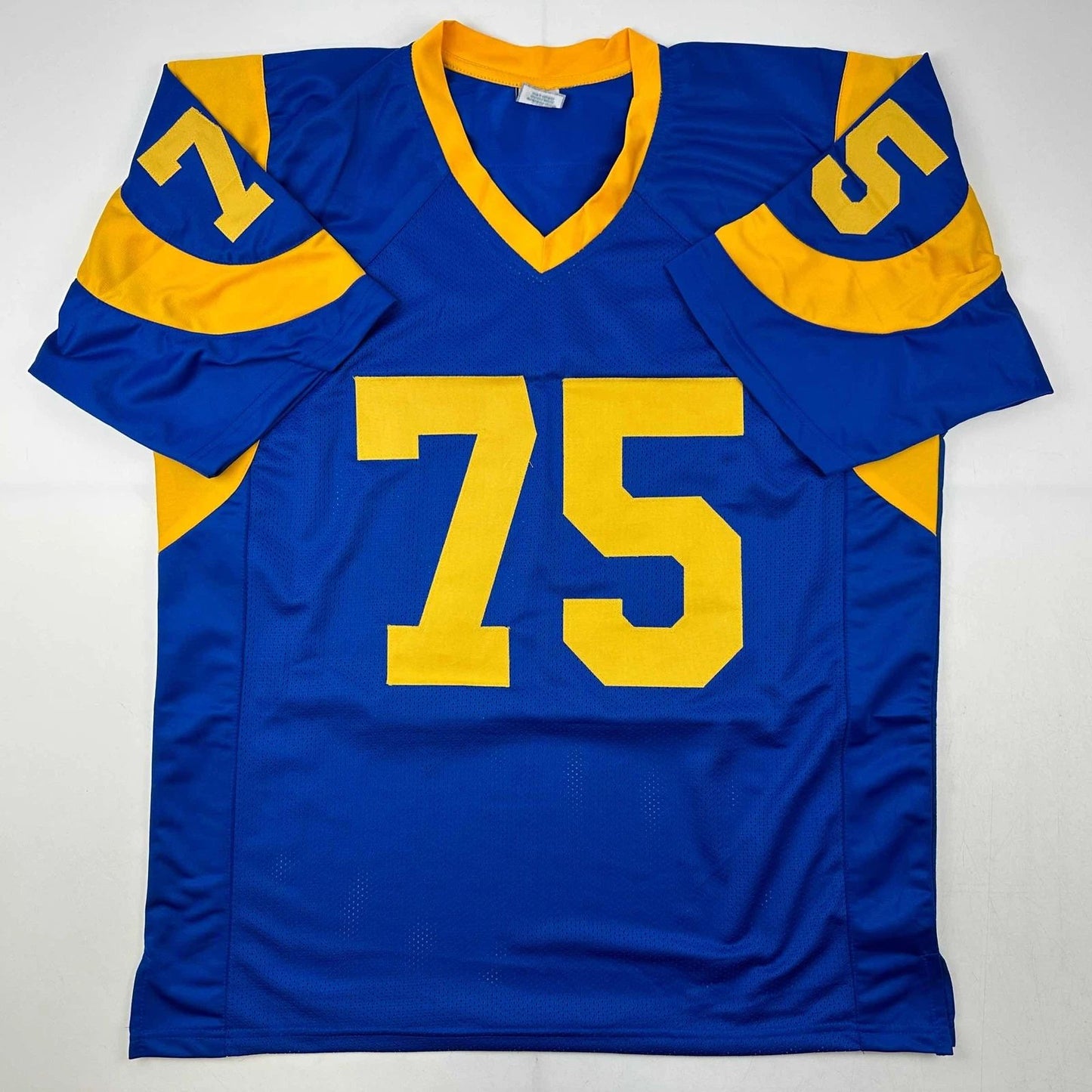 Deacon Jones Los Angeles LA Blue Reprint Jersey Unisex T-shirt, Sweatshirt, Hoodie, Long Sleeve Tee - T-Shirt, Sweatshirt, Hoodie