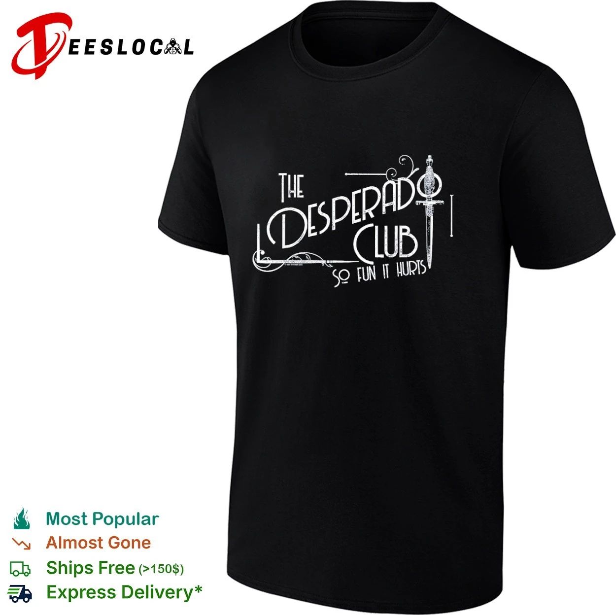 The Desperado Club So Fun It Hurts Sci Fi Book T-shirt Unisex T-shirt, Sweatshirt, Hoodie, Long Sleeve Tee - T-Shirt, Sweatshirt, Hoodie
