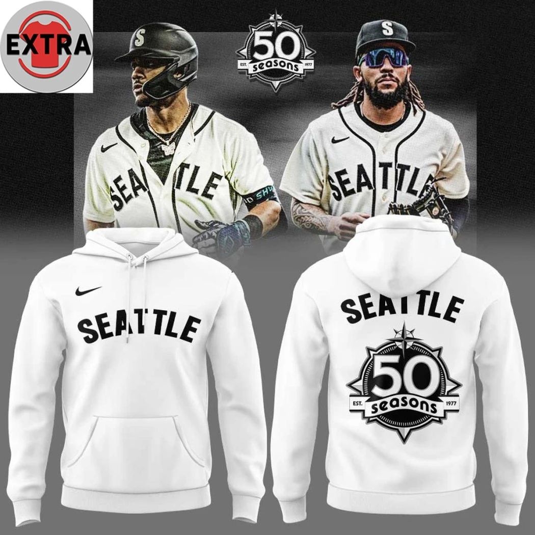 Seattle Mariners Seattle Steelheads Celebrated 50 seasons Negro Leagues Baseball T-Shirt Unisex T-shirt, Sweatshirt, Hoodie, Long Sleeve Tee - T-Shirt, Sweatshirt, Hoodie