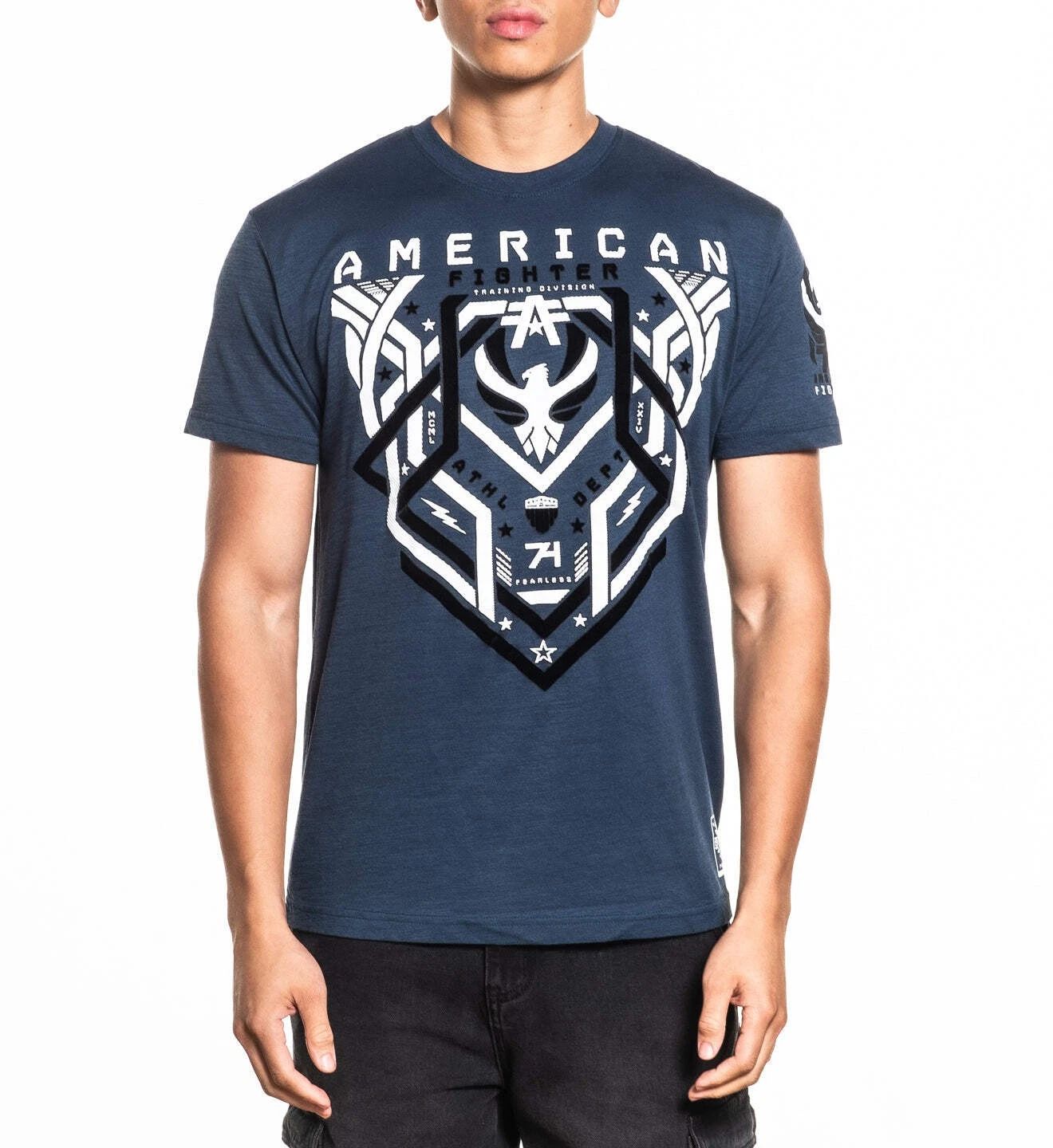 American Fighter Men's T-shirt Cloverport Unisex T-shirt, Sweatshirt, Hoodie, Long Sleeve Tee - T-Shirt, Sweatshirt, Hoodie