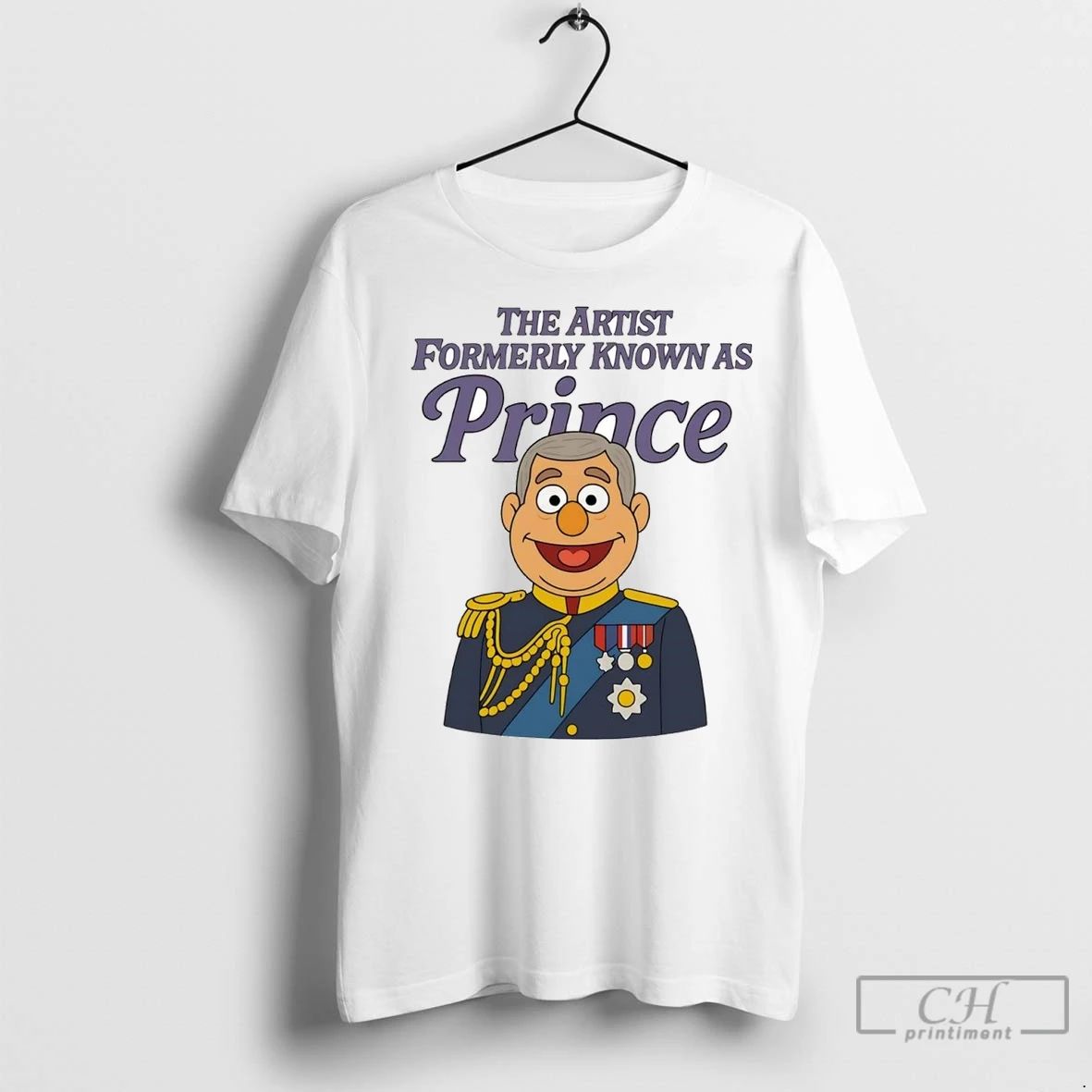 Premium The Artist Formerly Known As Prince Andrew Unisex T-shirt, Sweatshirt, Hoodie, Long Sleeve Tee - T-Shirt, Sweatshirt, Hoodie