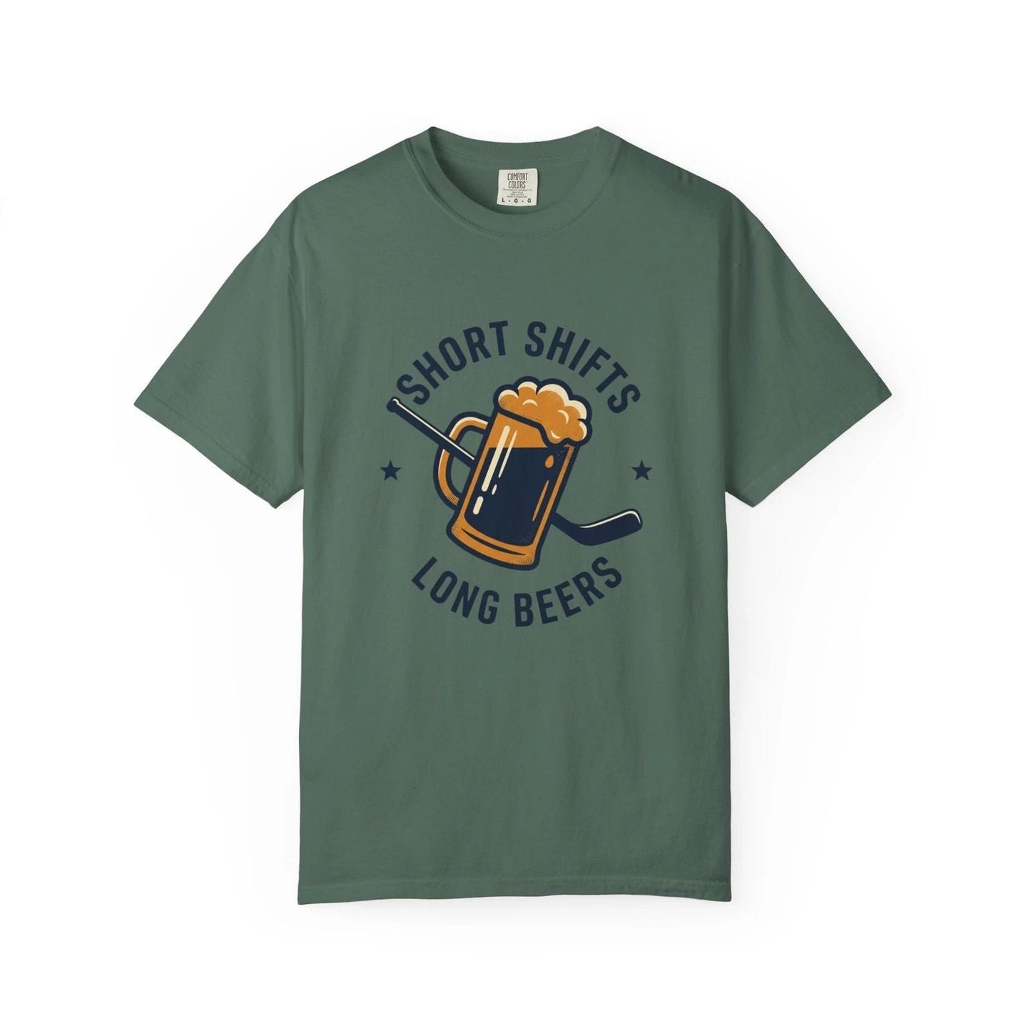 Funny Beer League Hockey Shirt - Short Shifts Long Beers Adult Unisex Hockey Tee Unisex T-shirt, Sweatshirt, Hoodie, Long Sleeve Tee - T-Shirt, Sweatshirt, Hoodie