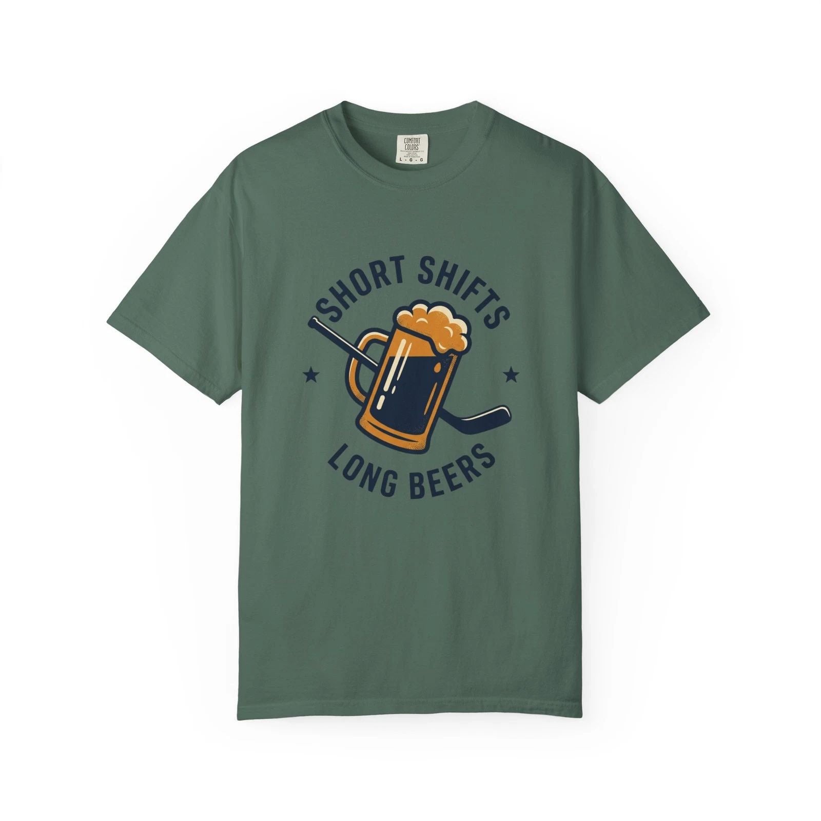 Funny Beer League Hockey Shirt - Short Shifts Long Beers Adult Unisex Hockey Tee Unisex T-shirt, Sweatshirt, Hoodie, Long Sleeve Tee - T-Shirt, Sweatshirt, Hoodie