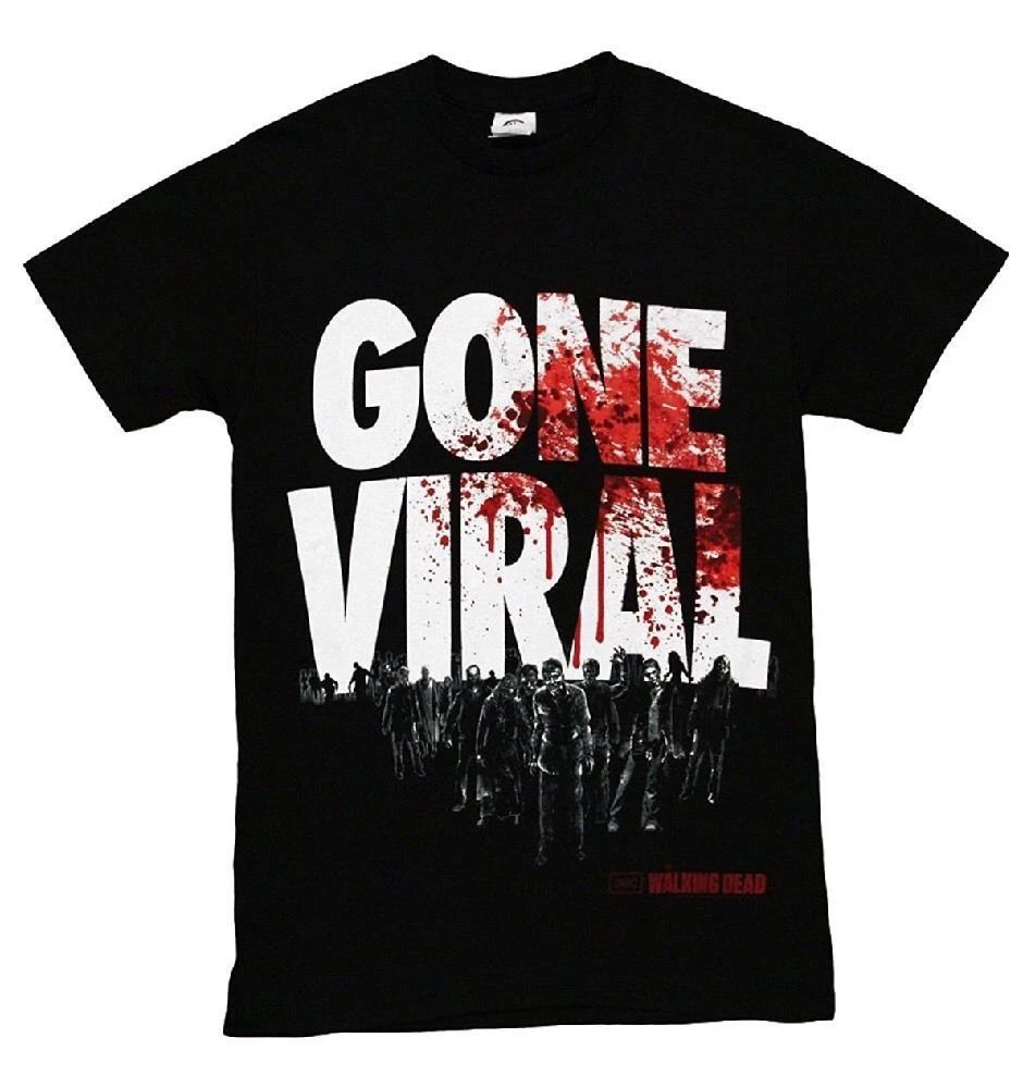 The Walking Dead Gone Viral T-Shirt - Adult/Unisex - NEW! Unisex T-shirt, Sweatshirt, Hoodie, Long Sleeve Tee - T-Shirt, Sweatshirt, Hoodie