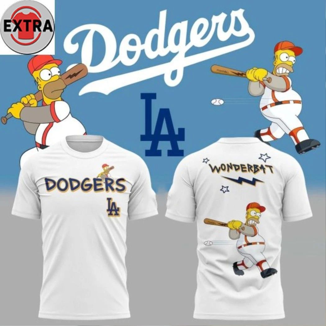 Los Angeles Dodgers x The Simpsons 2026 Hoodie T-Shirt  Perfect Gift for Men & Women Unisex T-shirt, Sweatshirt, Hoodie, Long Sleeve Tee - T-Shirt, Sweatshirt, Hoodie