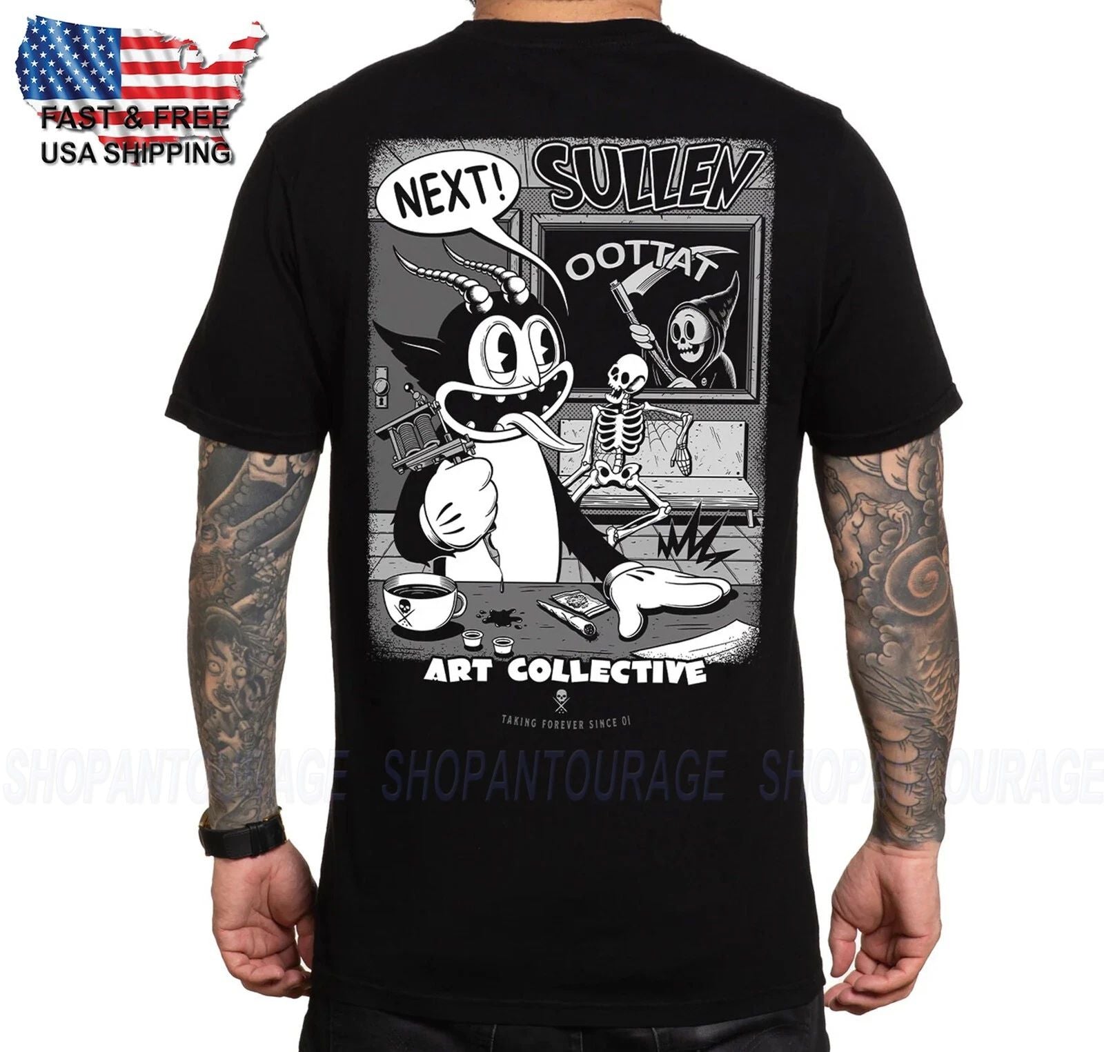 Sullen Art Taking Forever Premium Fit SCM6913P New Men's Short Sleeve T-Shirt Unisex T-shirt, Sweatshirt, Hoodie, Long Sleeve Tee - T-Shirt, Sweatshirt, Hoodie