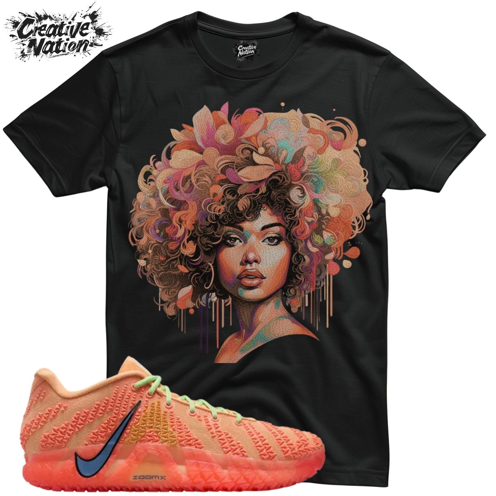 Shirt To Match 3 Daybreak Unisex Tee Sneaker Shirt Afro Shirt Unisex T-shirt, Sweatshirt, Hoodie, Long Sleeve Tee - T-Shirt, Sweatshirt, Hoodie