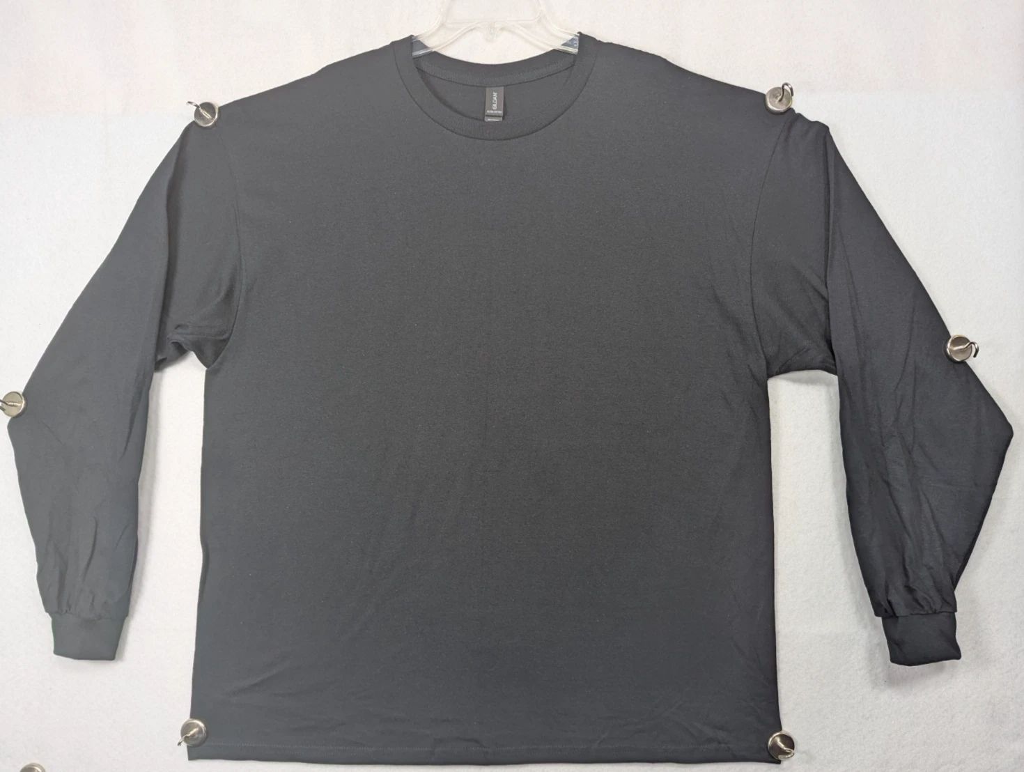 Gildan Ultra Cotton Long Sleeve T-Shirt - Black - G2400 - Size 2XL - 3 Pack Unisex T-shirt, Sweatshirt, Hoodie, Long Sleeve Tee - T-Shirt, Sweatshirt, Hoodie