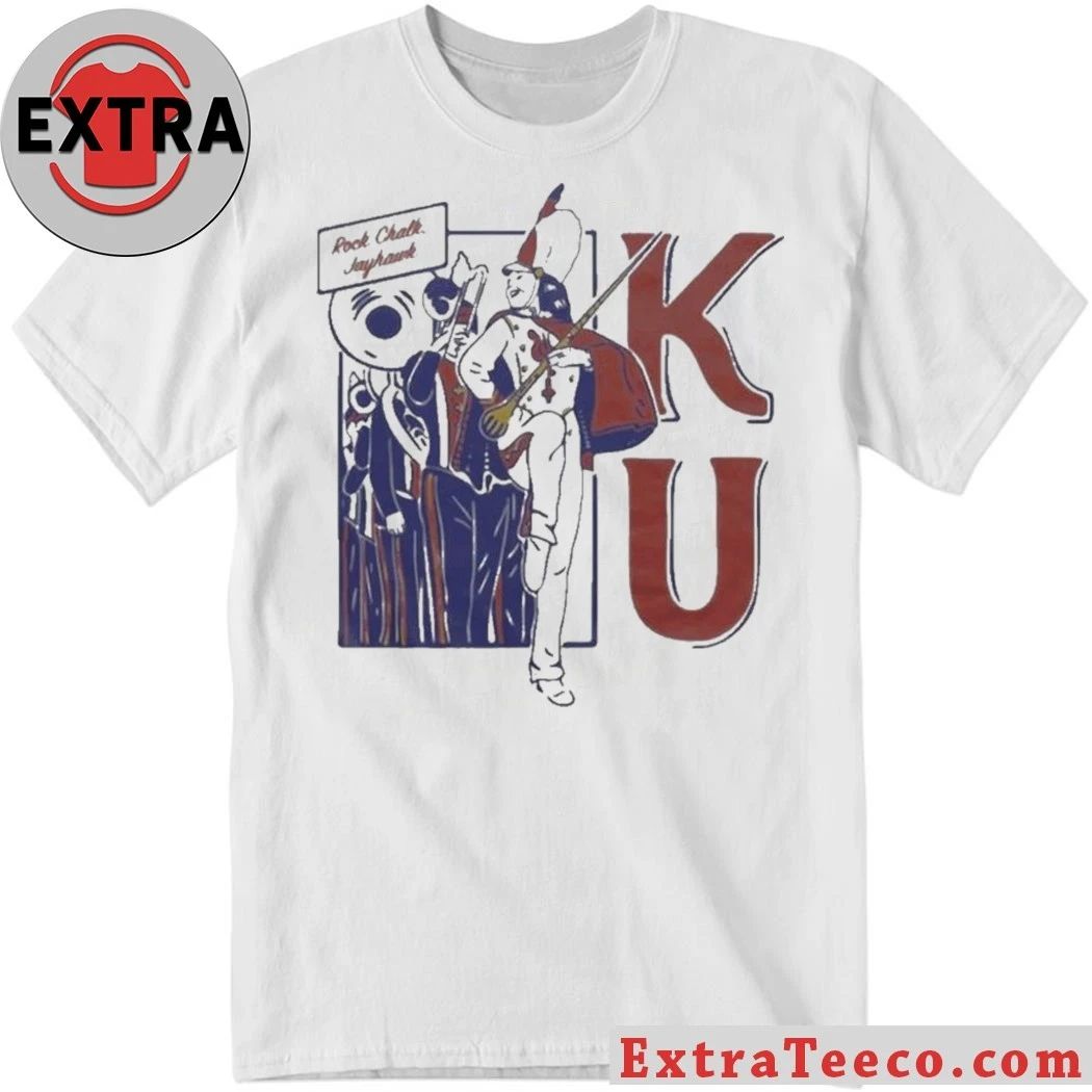 KU Marching Band Vintage White Shirt Unisex T-shirt, Sweatshirt, Hoodie, Long Sleeve Tee - T-Shirt, Sweatshirt, Hoodie