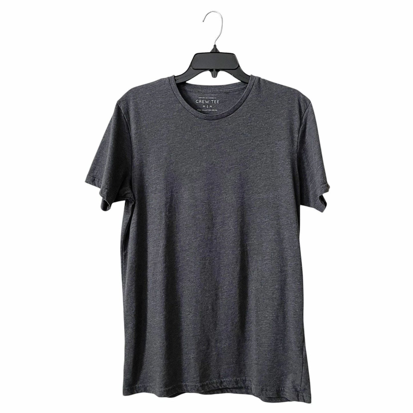 Cotton On Garments Crew Tee Men's Size M Dark Gray Short Sleeve Soft Minimalist Unisex T-shirt, Sweatshirt, Hoodie, Long Sleeve Tee - T-Shirt, Sweatshirt, Hoodie