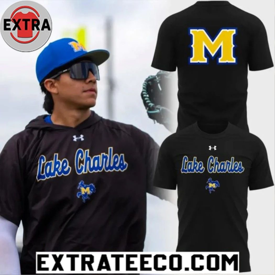 McNeese Baseball Lake Charles Logo Two Sided Shirt Unisex T-shirt, Sweatshirt, Hoodie, Long Sleeve Tee - T-Shirt, Sweatshirt, Hoodie