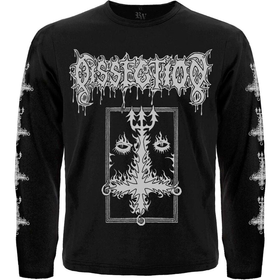Dissection "The Past Is Alive"  Long Sleeve Black T-Shirt mayhem bathory Unisex T-shirt, Sweatshirt, Hoodie, Long Sleeve Tee - T-Shirt, Sweatshirt, Hoodie