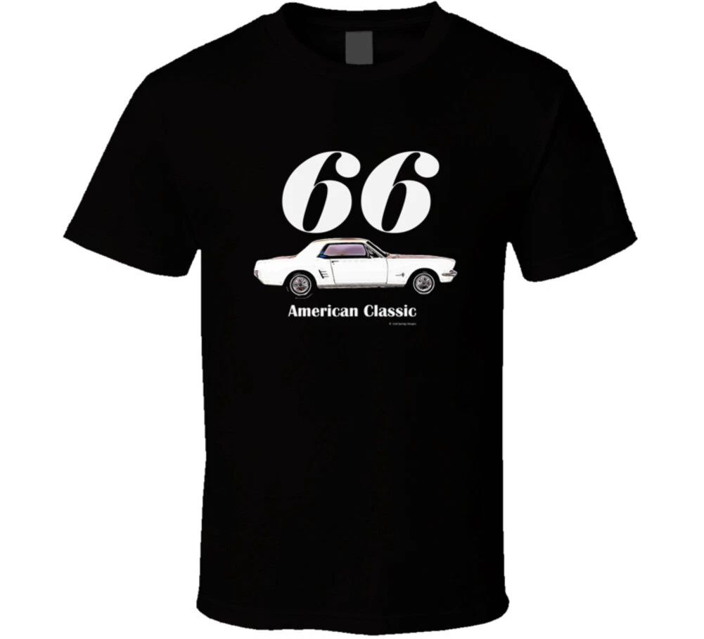 American Classic 66 Mustang Muscle Pony Vintage Gift T Shirt Unisex T-shirt, Sweatshirt, Hoodie, Long Sleeve Tee - T-Shirt, Sweatshirt, Hoodie