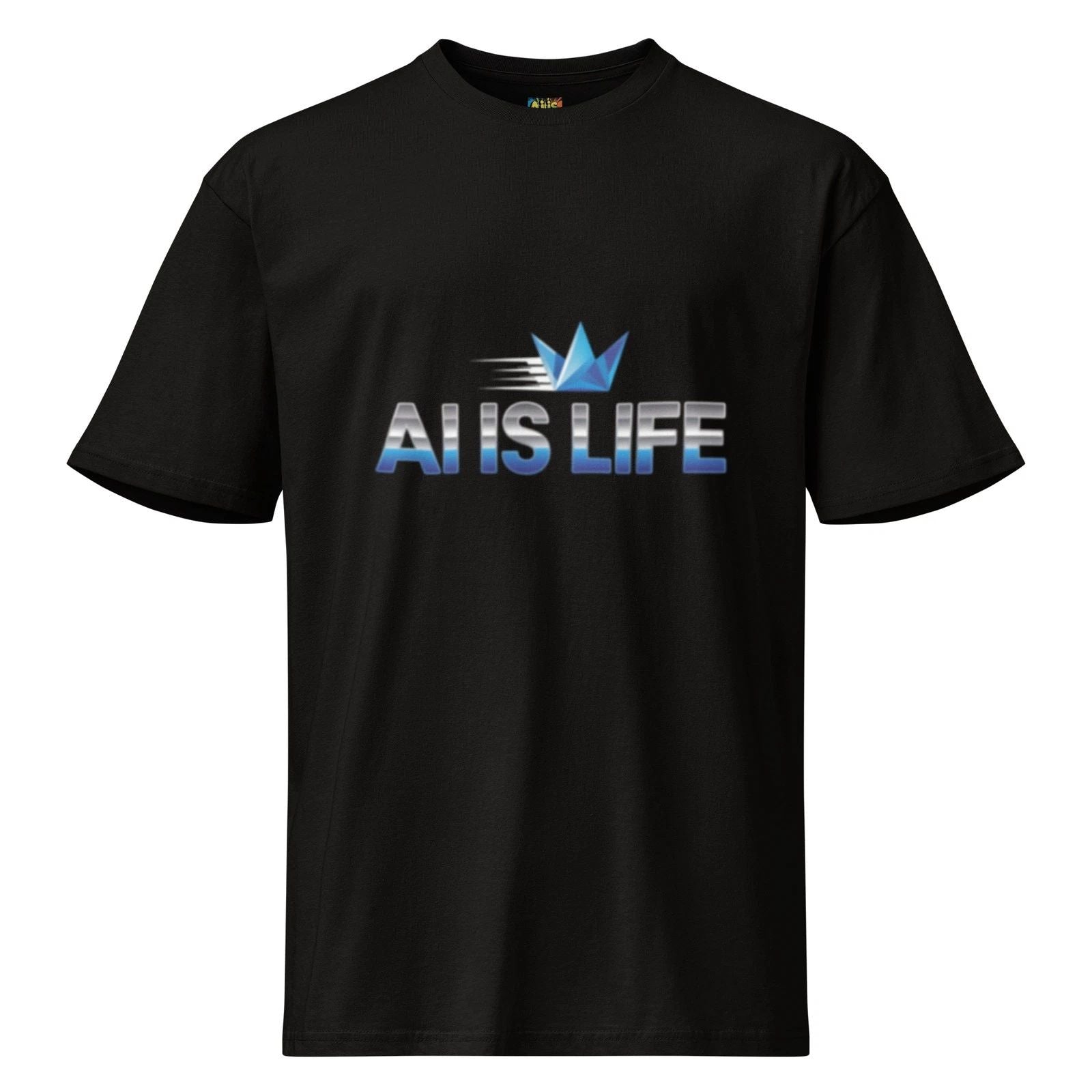 AI is LIfe "DIGITAL OVERDRIVE" Unisex T-shirt, Sweatshirt, Hoodie, Long Sleeve Tee - T-Shirt, Sweatshirt, Hoodie