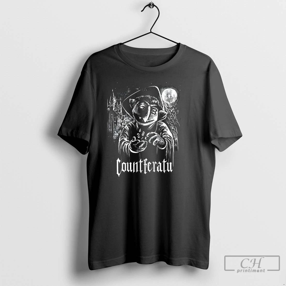Premium Countferatu Count Von Count X Nosferatu T Shirts Unisex T-shirt, Sweatshirt, Hoodie, Long Sleeve Tee - T-Shirt, Sweatshirt, Hoodie