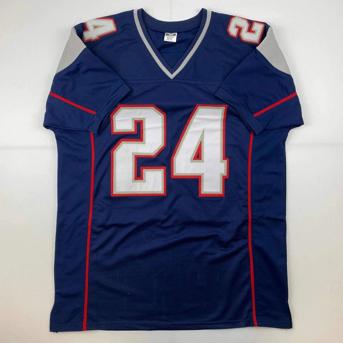 Ty Law New England Blue Reprint Jersey Unisex T-shirt, Sweatshirt, Hoodie, Long Sleeve Tee - T-Shirt, Sweatshirt, Hoodie