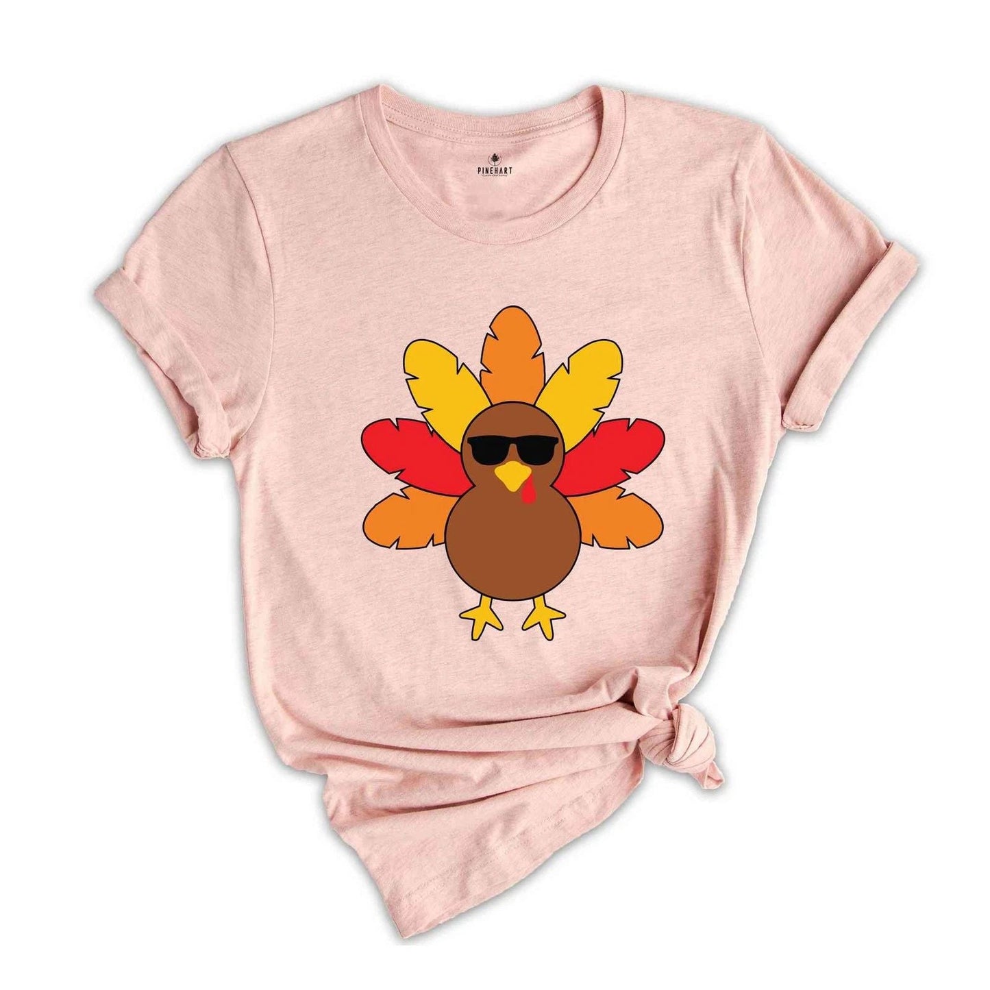 Cute Thanksgiving Turkey Shirt, Thanksgiving Shirt, Thanksgiving Gift, Funny Tur Unisex T-shirt, Sweatshirt, Hoodie, Long Sleeve Tee - T-Shirt, Sweatshirt, Hoodie