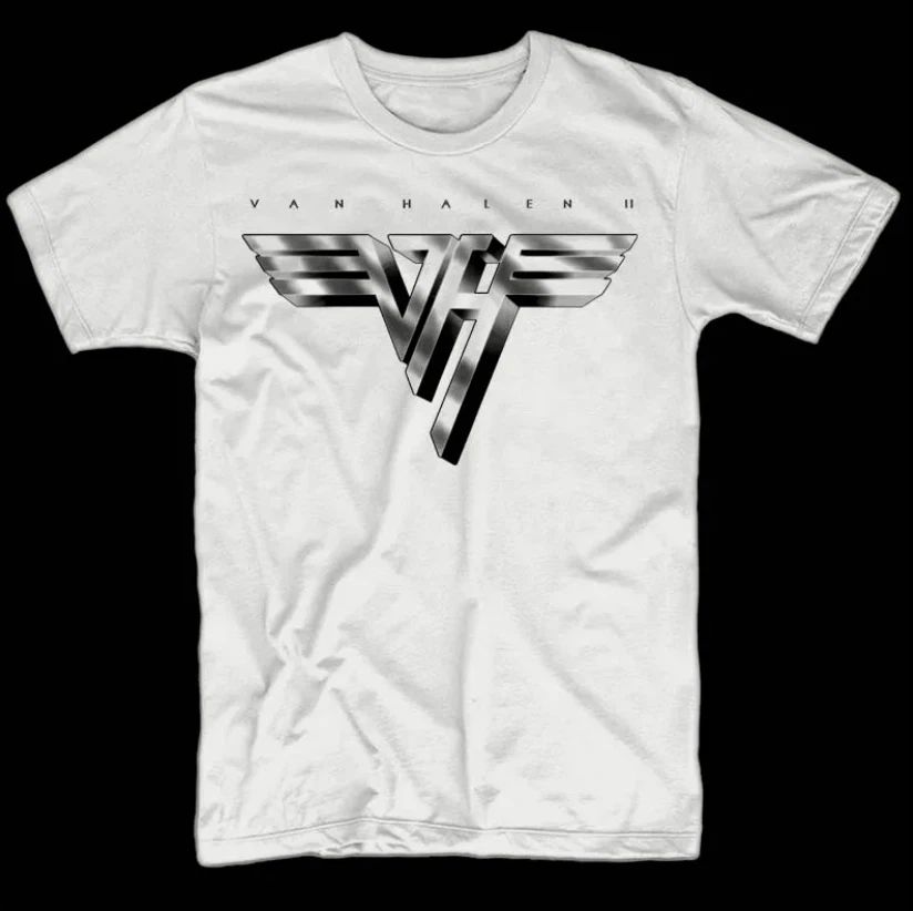Van Halen 2 II T-shirt WHITE Unisex T-shirt, Sweatshirt, Hoodie, Long Sleeve Tee - T-Shirt, Sweatshirt, Hoodie