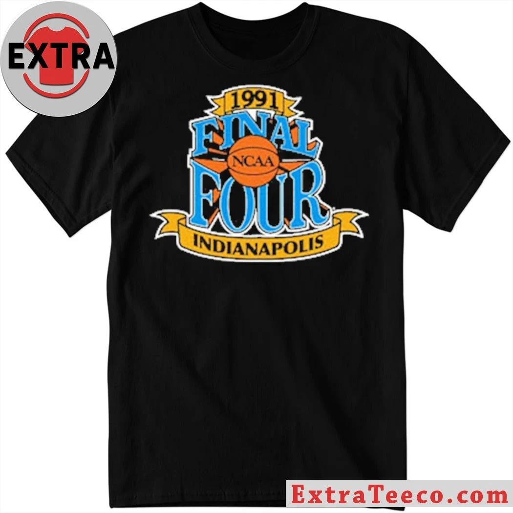 NCAA 91 Final Four Indianapolis Basketball Logo Shirt Unisex T-shirt, Sweatshirt, Hoodie, Long Sleeve Tee - T-Shirt, Sweatshirt, Hoodie