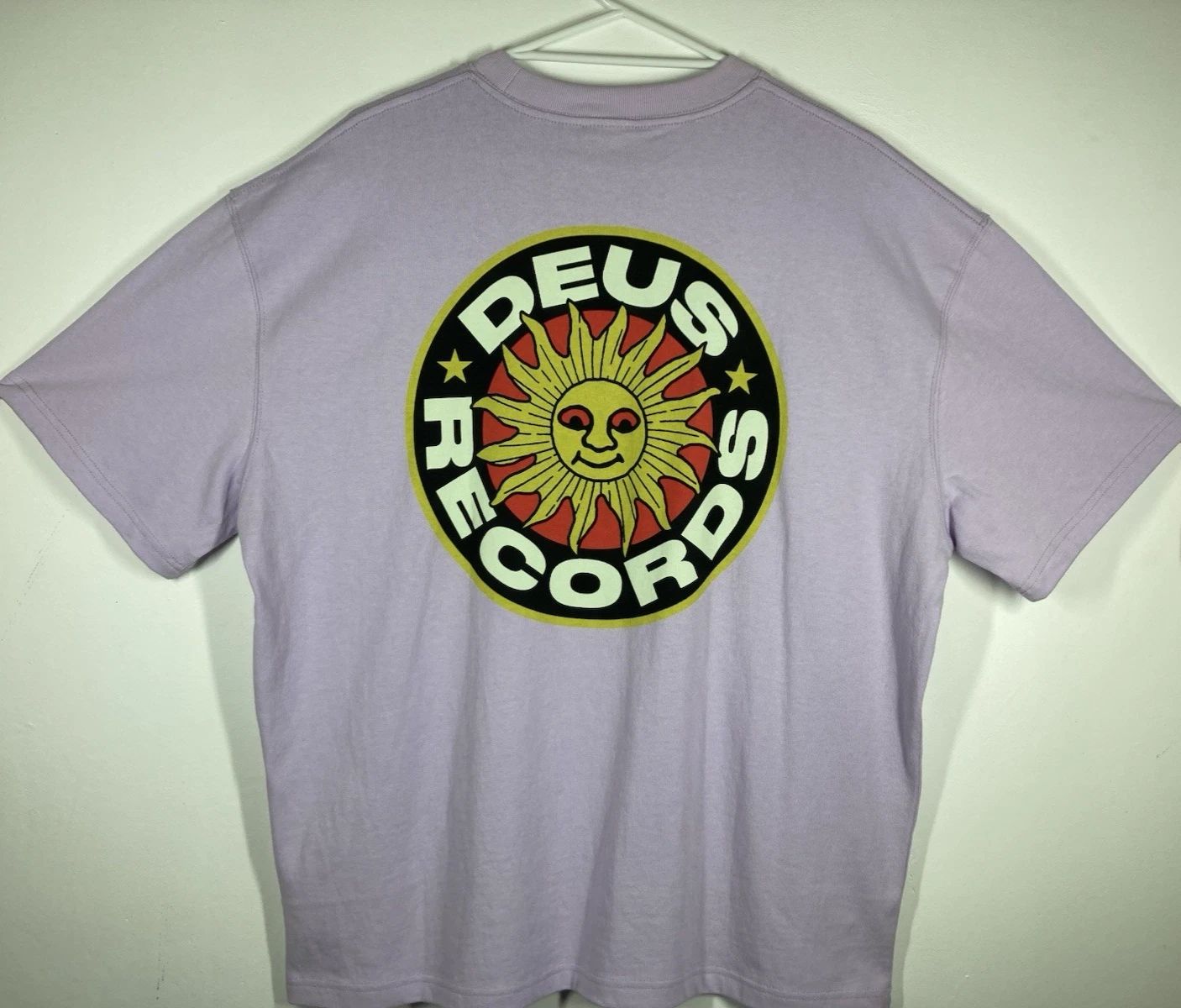Deus Ex Machina Electric Head T-Shirt Men's Large NWOT Lilac Skate Surf Casual Unisex T-shirt, Sweatshirt, Hoodie, Long Sleeve Tee - T-Shirt, Sweatshirt, Hoodie