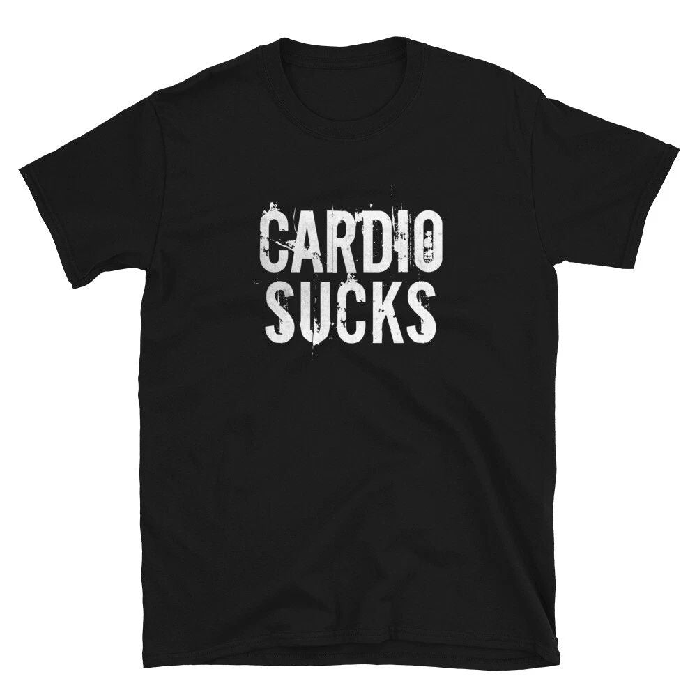 Cardio Sucks Fitness Gym Simple Classic T-Shirt Unisex T-shirt, Sweatshirt, Hoodie, Long Sleeve Tee - T-Shirt, Sweatshirt, Hoodie