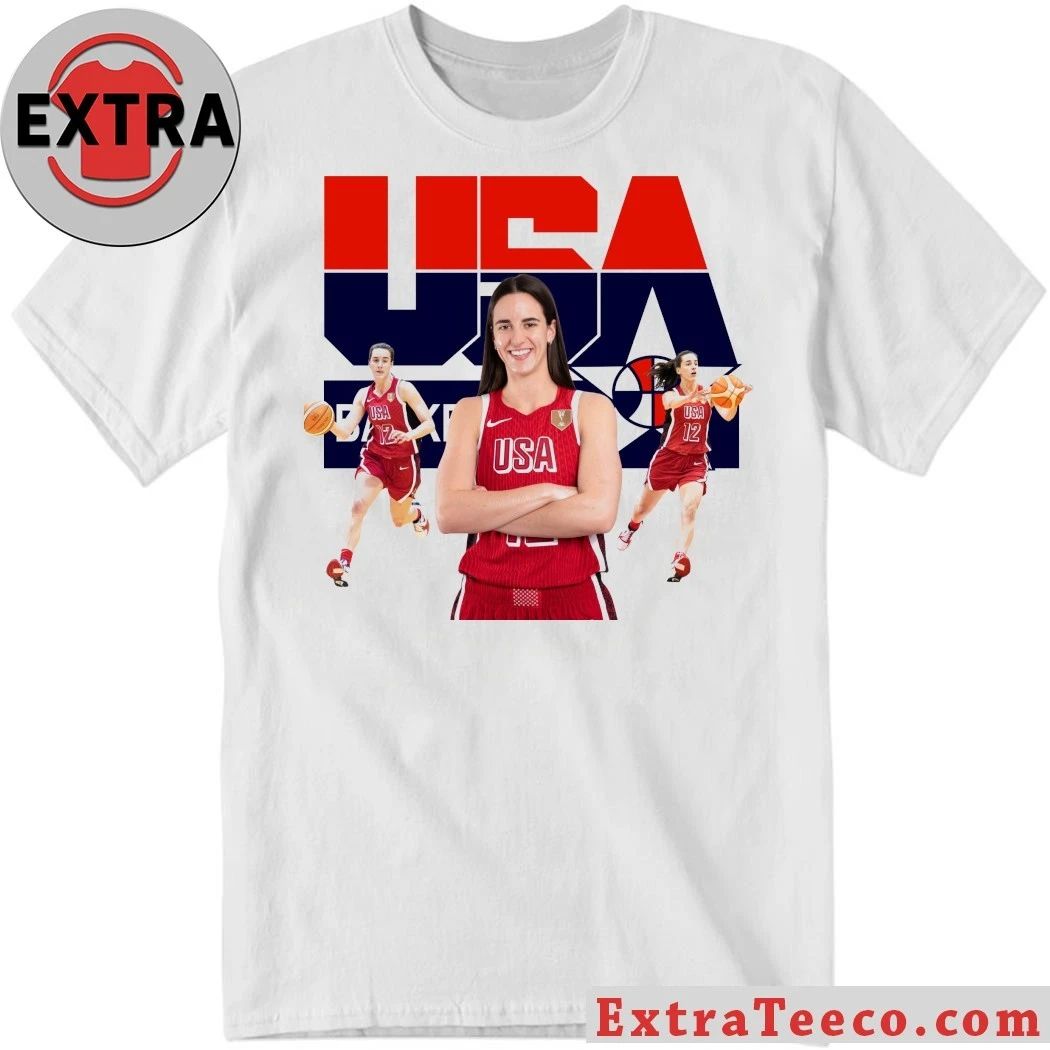Caitlin Clark USA Basketball Named Mvp Of World Cup Qualifying Shirt Unisex T-shirt, Sweatshirt, Hoodie, Long Sleeve Tee - T-Shirt, Sweatshirt, Hoodie