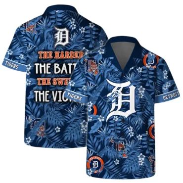 Detroit Tigers Victory Quote Hawaiian Shirt Unisex T-shirt, Sweatshirt, Hoodie, Long Sleeve Tee - T-Shirt, Sweatshirt, Hoodie