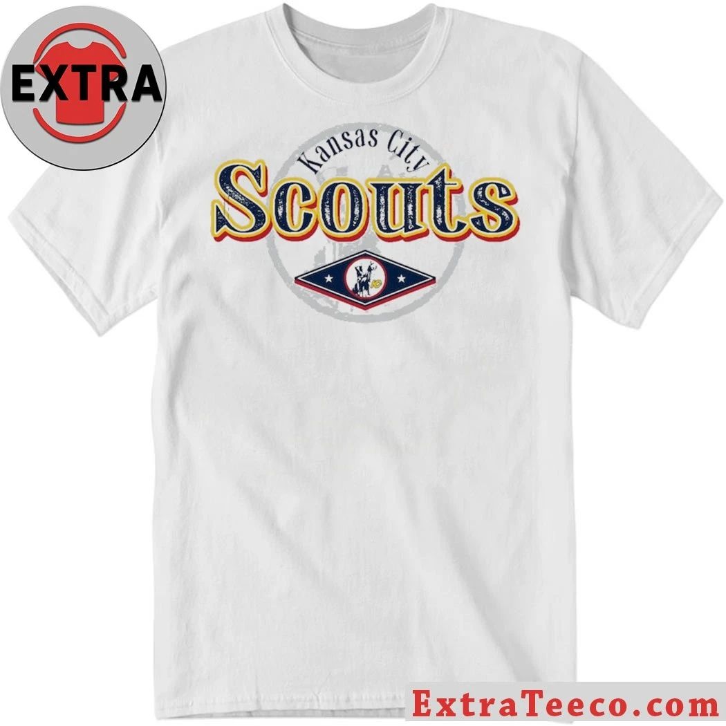 Kansas City Scouts Levelwear Logo T-Shirt Unisex T-shirt, Sweatshirt, Hoodie, Long Sleeve Tee - T-Shirt, Sweatshirt, Hoodie