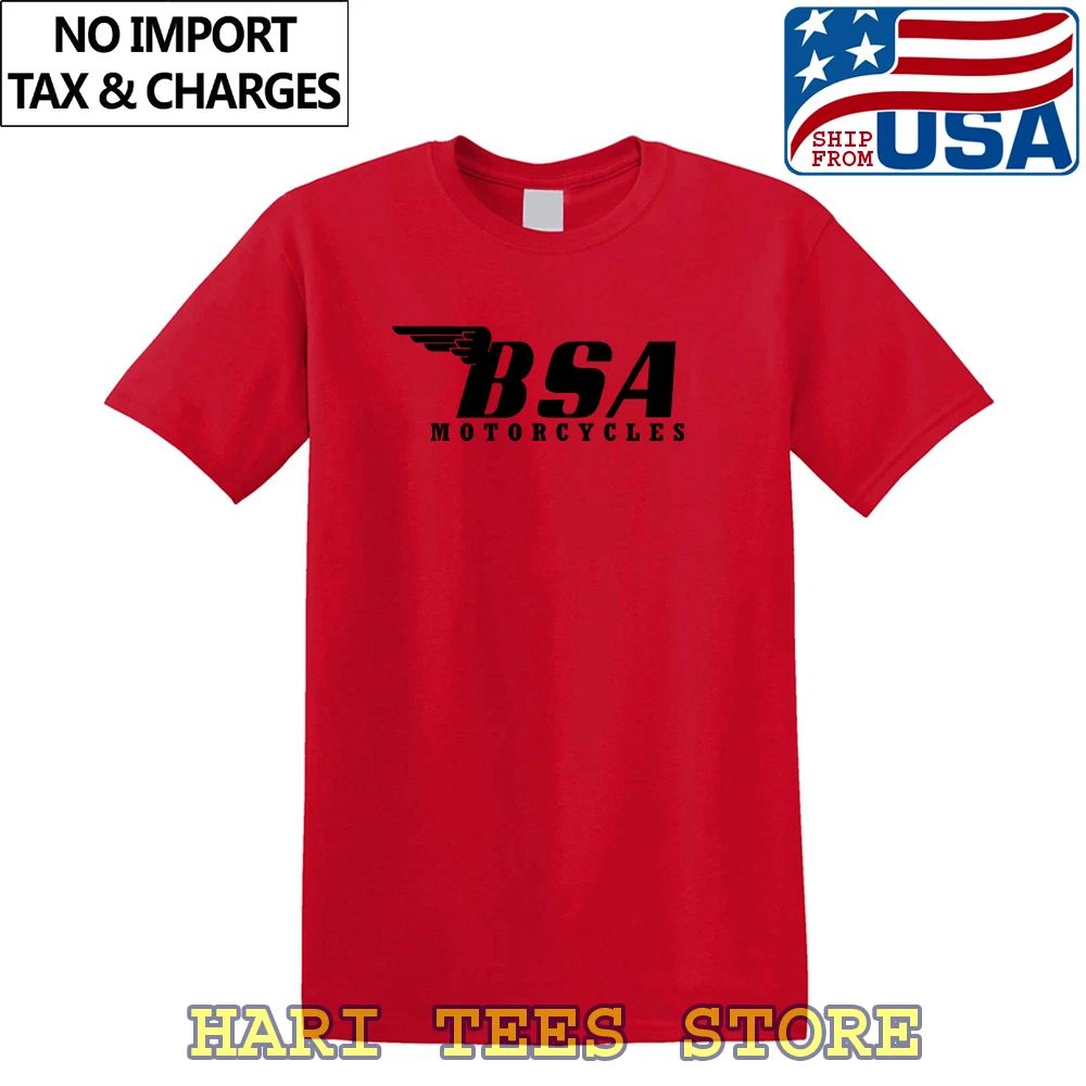 BSA Simple Motorcycles Men's Red Size S to 5XL Unisex T-shirt, Sweatshirt, Hoodie, Long Sleeve Tee - T-Shirt, Sweatshirt, Hoodie