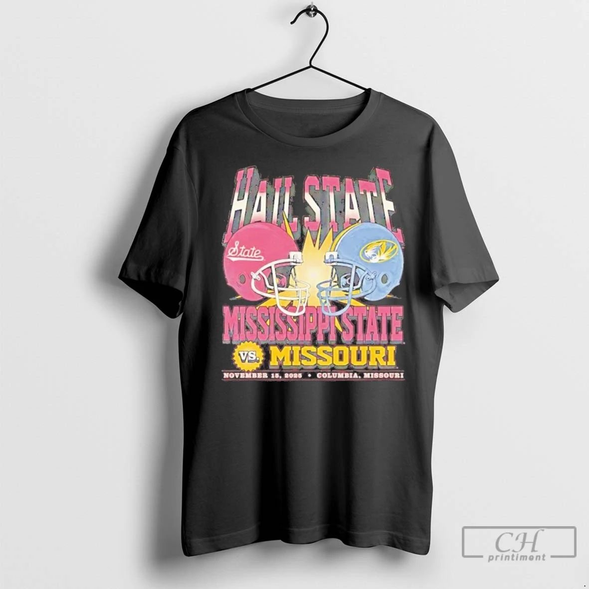 Premium November 15th Mississippi State University Vs Missouri Game Day 2025 Unisex T-shirt, Sweatshirt, Hoodie, Long Sleeve Tee - T-Shirt, Sweatshirt, Hoodie