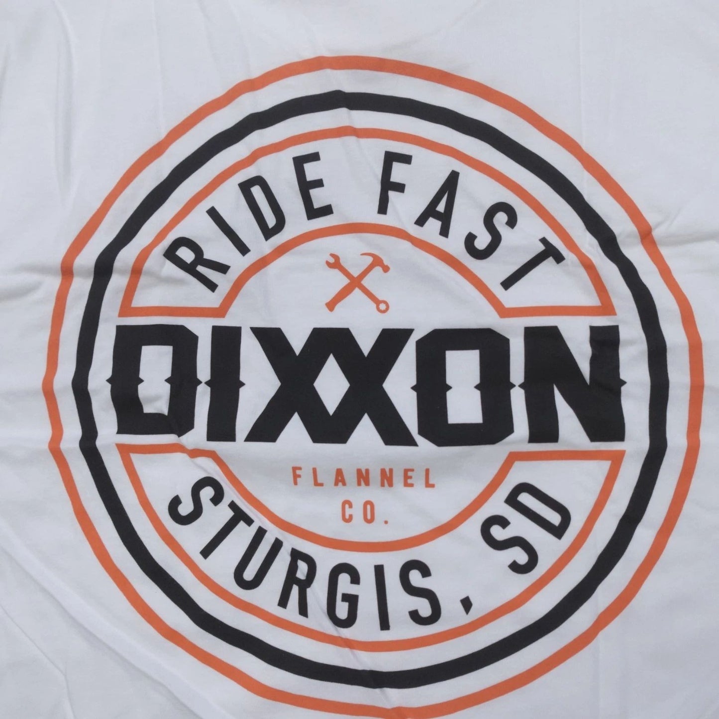 Dixxon Men's Sturgis Ride Fast Corpo Tee Shirt Short Sleeve White Made in USA Unisex T-shirt, Sweatshirt, Hoodie, Long Sleeve Tee - T-Shirt, Sweatshirt, Hoodie
