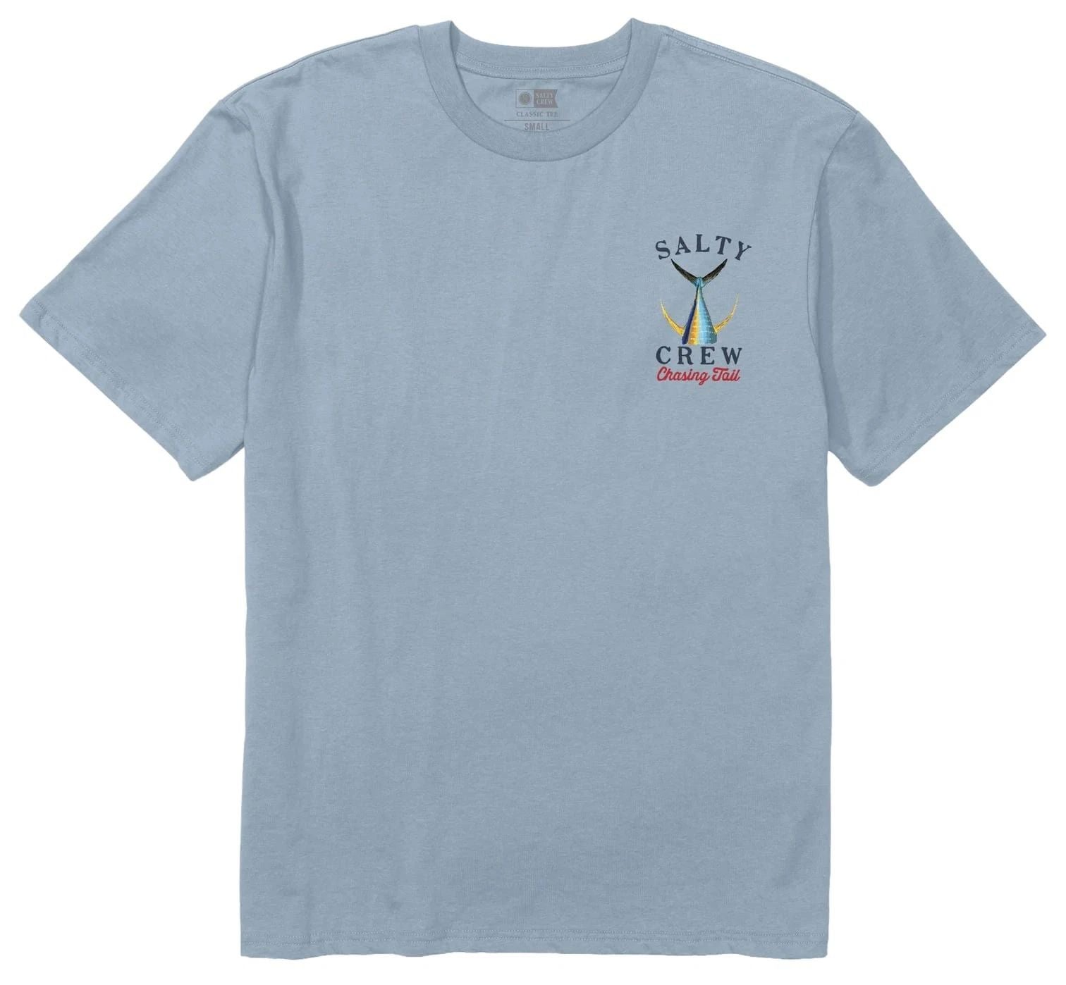 Salty Crew Tailed Classic SS T-Shirt - Blue Fog - New Unisex T-shirt, Sweatshirt, Hoodie, Long Sleeve Tee - T-Shirt, Sweatshirt, Hoodie