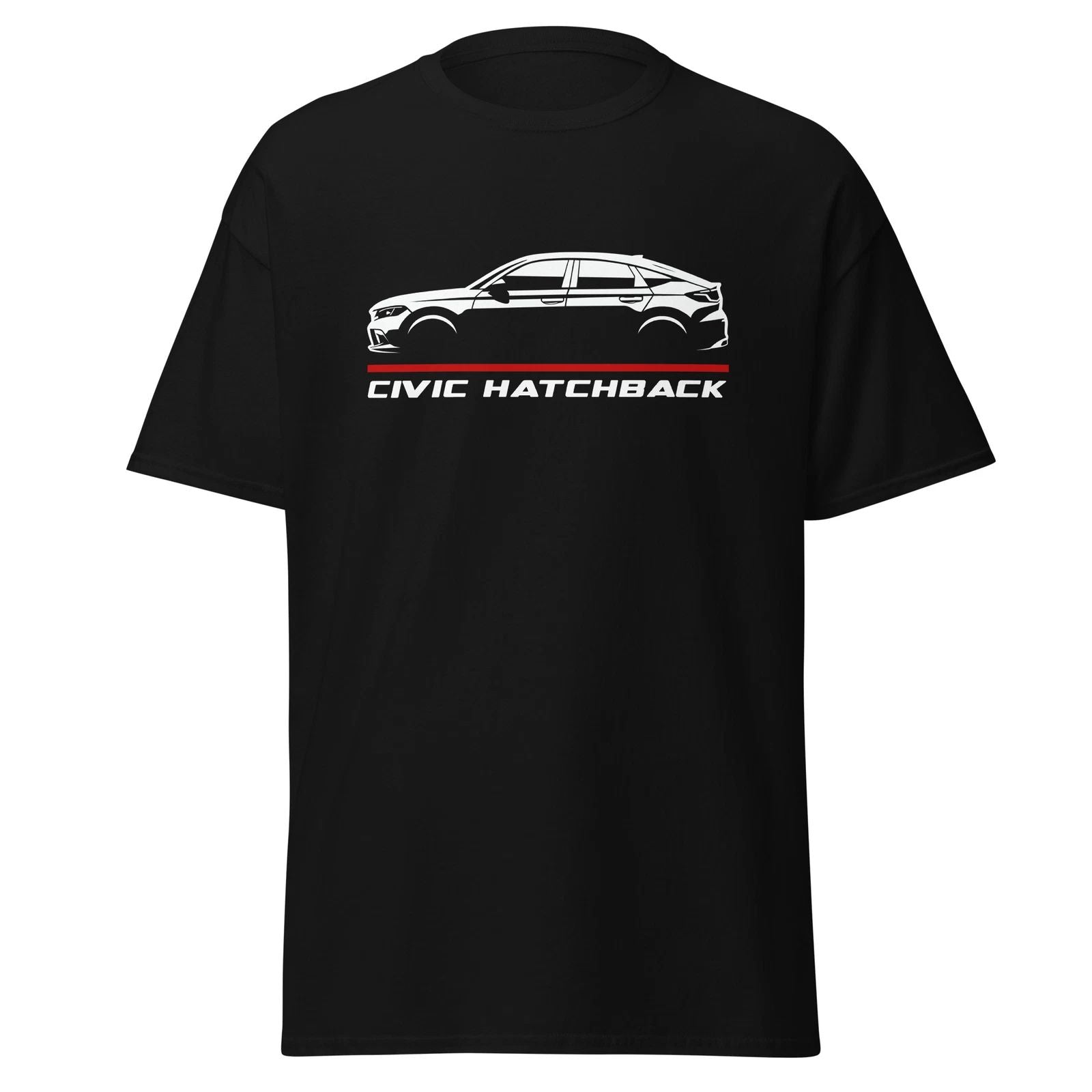 Premium T-Shirt For Honda Civic Hatchback 2023 Car Enthusiast Birthday Gift Unisex T-shirt, Sweatshirt, Hoodie, Long Sleeve Tee - T-Shirt, Sweatshirt, Hoodie