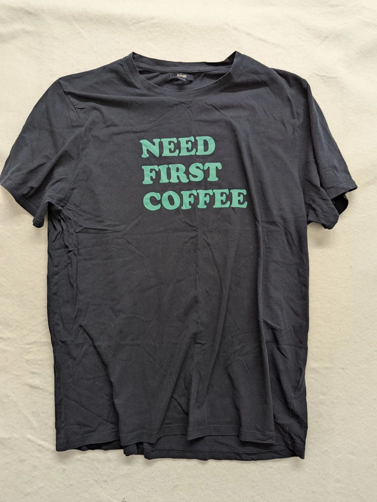Need First Coffee Graphic Tee Soft Cotton Casual Wear Unisex T-shirt, Sweatshirt, Hoodie, Long Sleeve Tee - T-Shirt, Sweatshirt, Hoodie