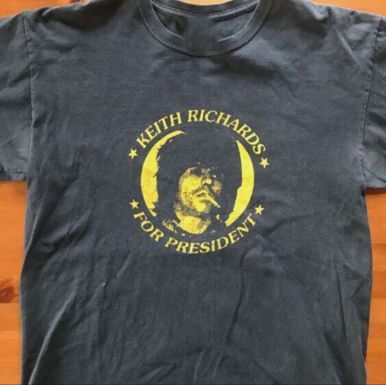 Keith Richards for President Short Sleeve Black Size S to 2345XL T-Shirt Unisex T-shirt, Sweatshirt, Hoodie, Long Sleeve Tee - T-Shirt, Sweatshirt, Hoodie