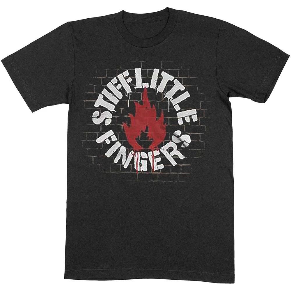 Men's Stiff Little Fingers Wall Slim Fit T-shirt X-Large Black Unisex T-shirt, Sweatshirt, Hoodie, Long Sleeve Tee - T-Shirt, Sweatshirt, Hoodie