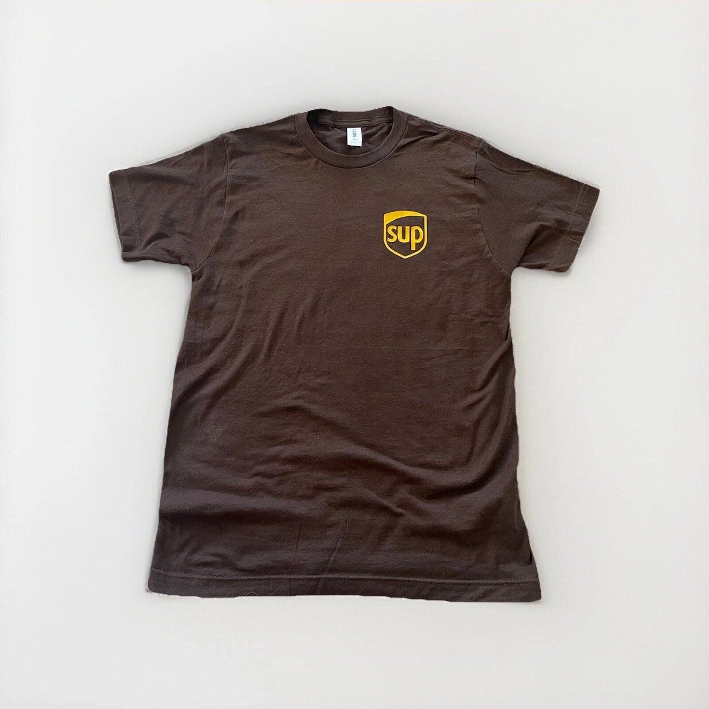 SUP Cotton T-shirt Brown UPS Free Shipping Tultex Fine Jersey Tee Unisex T-shirt, Sweatshirt, Hoodie, Long Sleeve Tee - T-Shirt, Sweatshirt, Hoodie