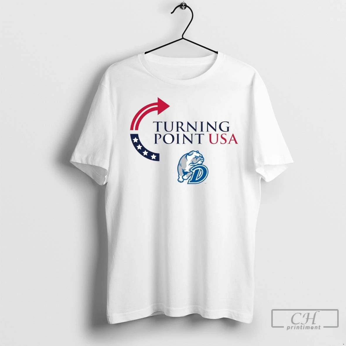 Premium Drake Bulldogs Turning Point Usa Unisex T-shirt, Sweatshirt, Hoodie, Long Sleeve Tee - T-Shirt, Sweatshirt, Hoodie