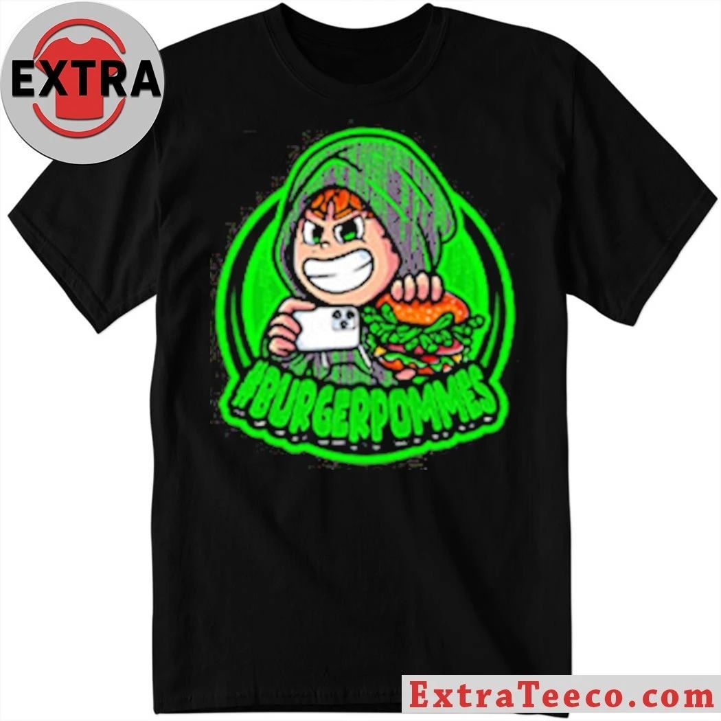 Lukas Burgerpommes Hacker shirt Unisex T-shirt, Sweatshirt, Hoodie, Long Sleeve Tee - T-Shirt, Sweatshirt, Hoodie