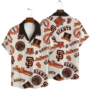 San Francisco Giants Icon Collage Hawaiian Shirt Unisex T-shirt, Sweatshirt, Hoodie, Long Sleeve Tee - T-Shirt, Sweatshirt, Hoodie