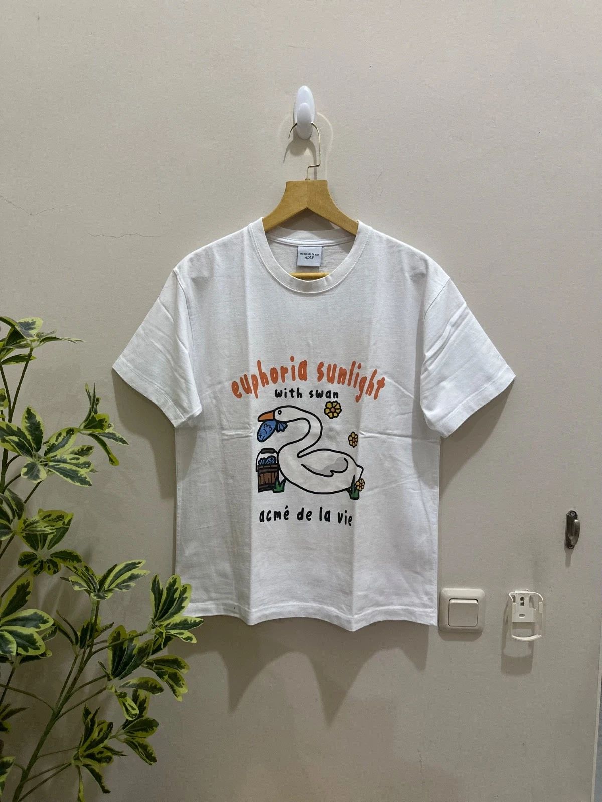 Authentic ADLV Acm de la Vie T-Shirt White Size 1 Oversized Fit Made in Korea Unisex T-shirt, Sweatshirt, Hoodie, Long Sleeve Tee - T-Shirt, Sweatshirt, Hoodie
